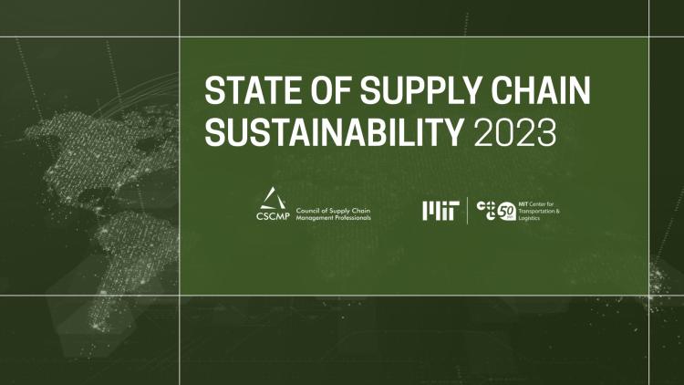 State of Supply Chain Sustainability 2023 cover