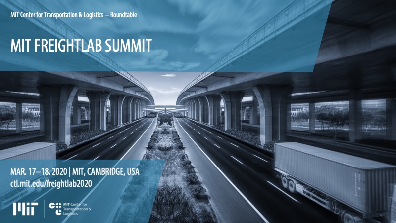 Event card for MIT FreightLab Summit