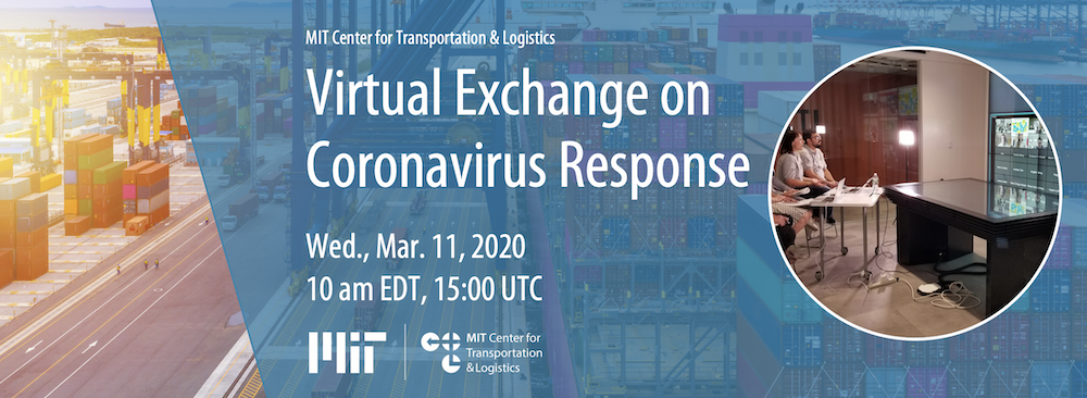 Event card for Virtual Exchange on Coronavirus Response