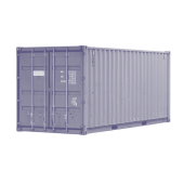 purple container
