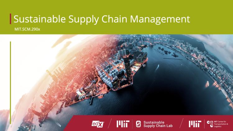 Flyer image for Sustainable Supply Chain Management