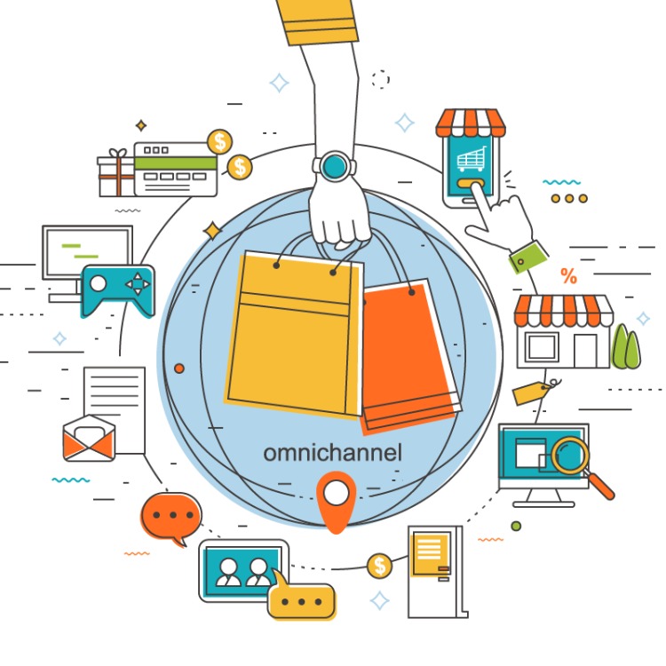 Infographic for omnichannel retail