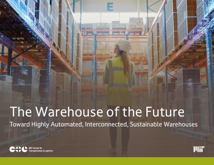 Cover page of "The Warehouse of the Future"