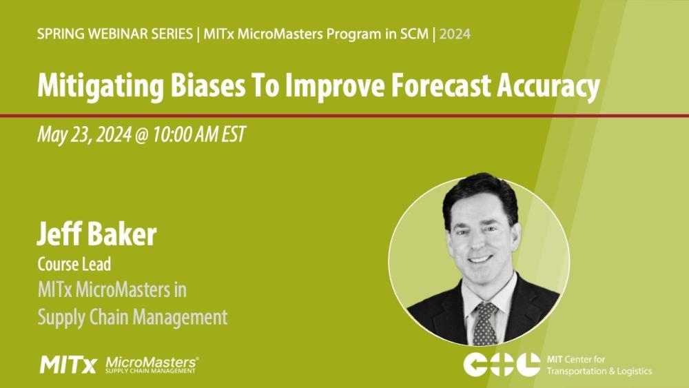 Mitigating Biases To Improve Forecast Accuracy