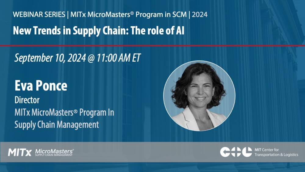 New Trends in Supply Chain:The role of AI