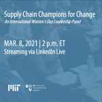 Women in Supply Chain LinkedIn Panel