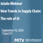 New Trends in Supply Chain:The role of AI