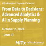 From Data to Decisions: Advanced Analytics & AI in Supply Planning