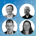 Episode graphic featuring headshots of guests