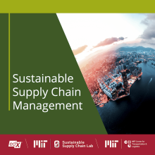 Sustainable Supply Chain Management online course offers concrete tools ...