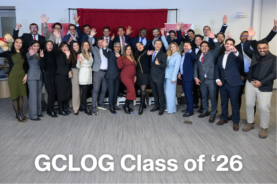 GCLOG graduating cohort - with caption