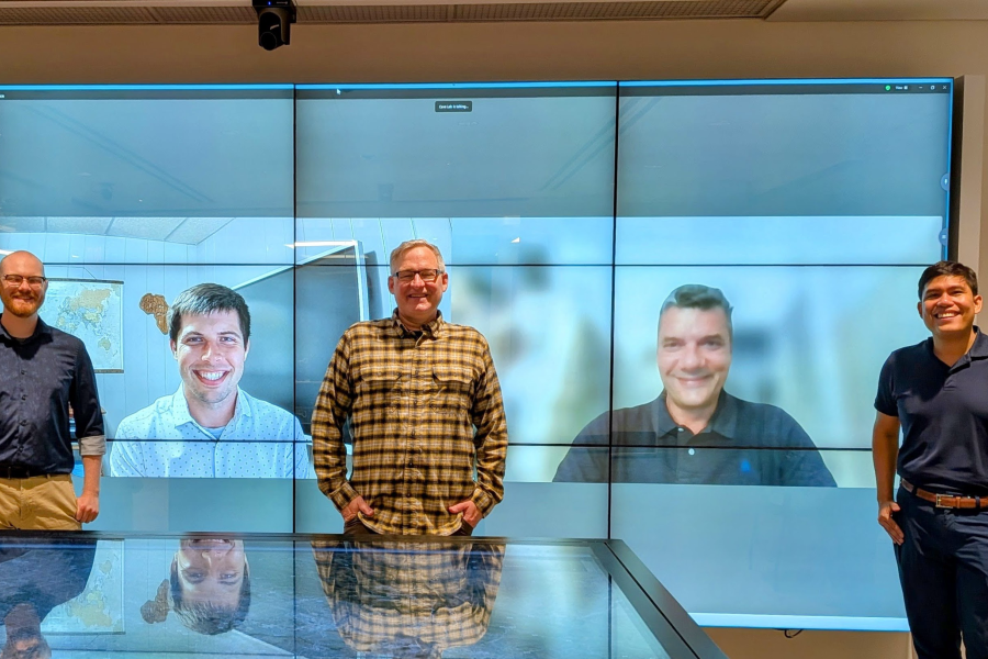 The SCGraph team in the CAVE Lab