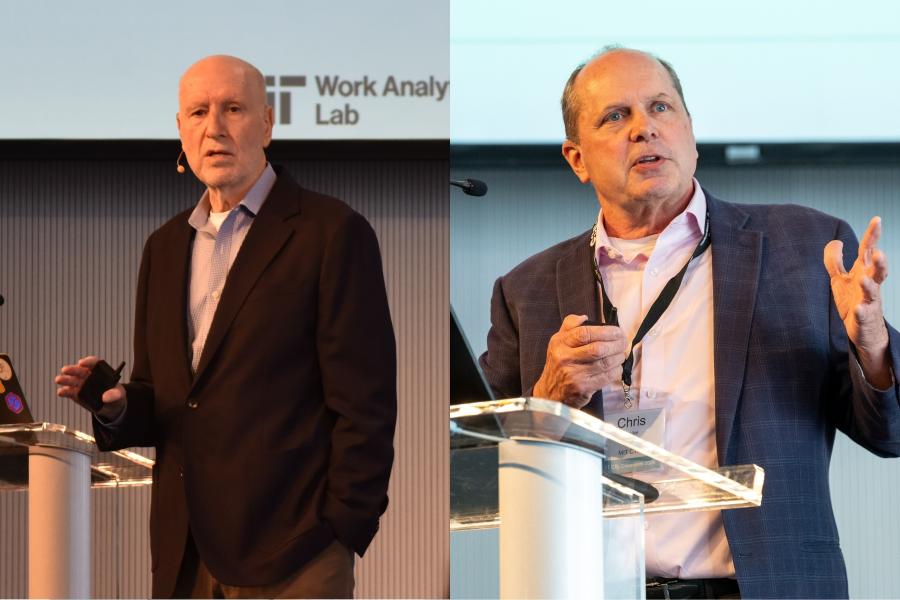 Prof. Yossi Sheffi (left) and Dr. Chris Caplice (right)