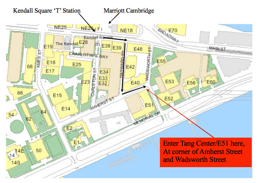 Building E51 Directions & Parking